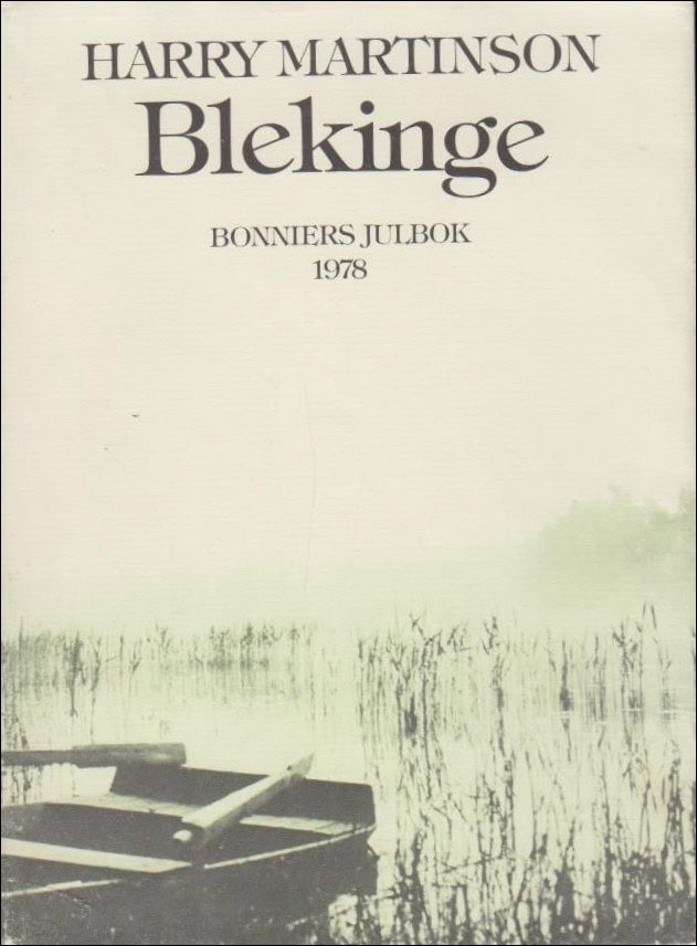 Harry Martinson : Blekinge