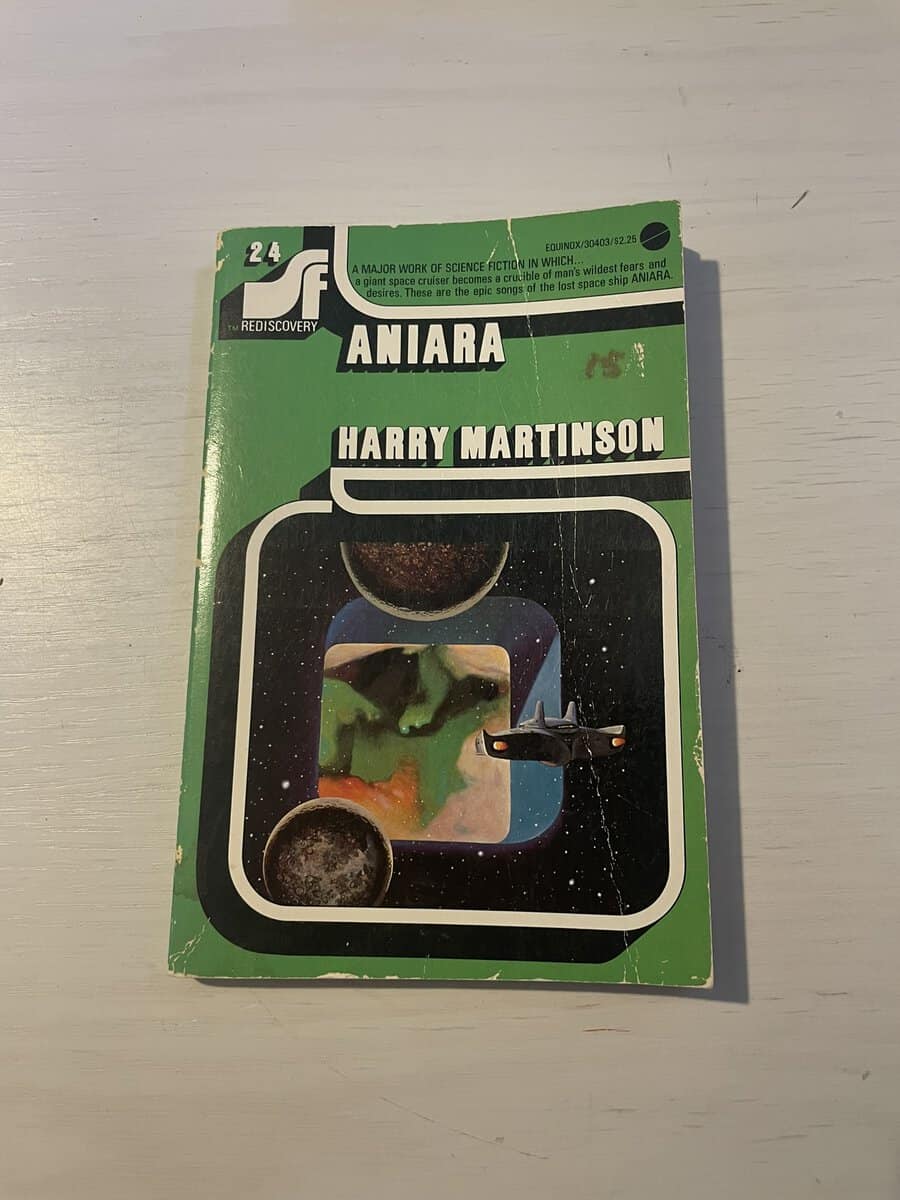 Harry Martinson : SF Rediscovery nr 24 - Aniara - a review of man in time and space