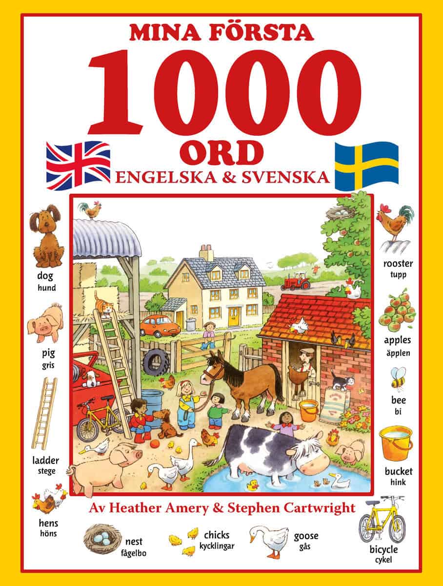 Heather Amery : Mina första 1000 ord: engelska & svenska