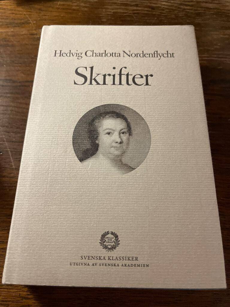 Hedvig Charlotta Nordenflycht : Skrifter