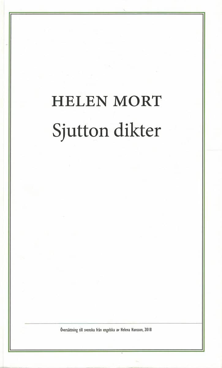 Helen Mort : Sjutton dikter