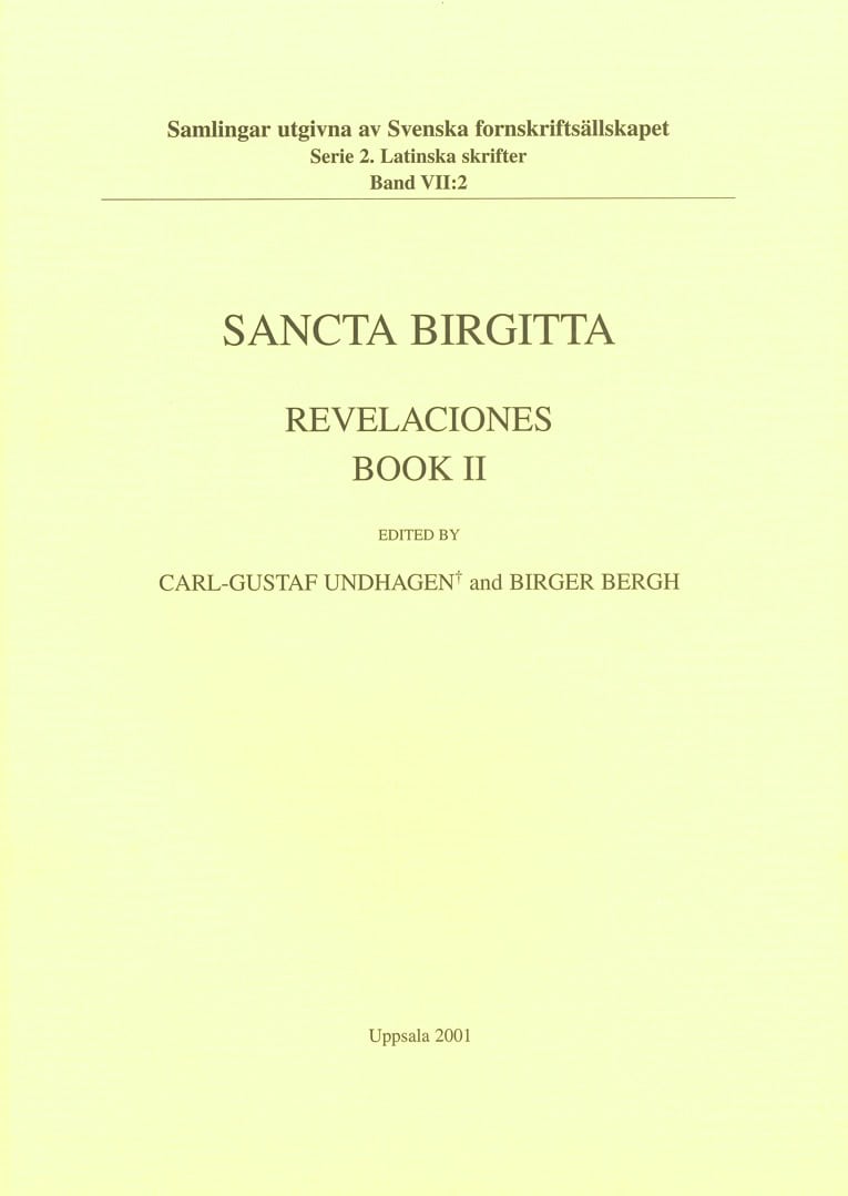 Heliga Birgitta : Revelaciones Book 2 / Lib. 2