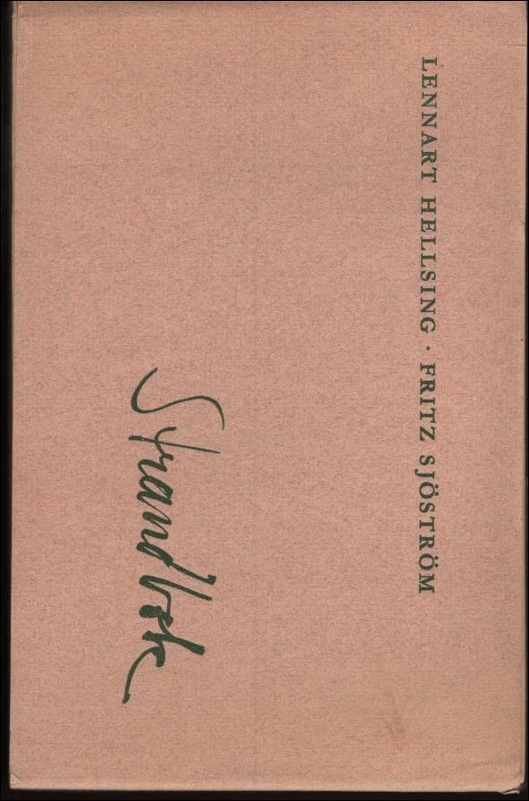 Hellsing, Lennart ; Sjöström, Fritz : Strandbok