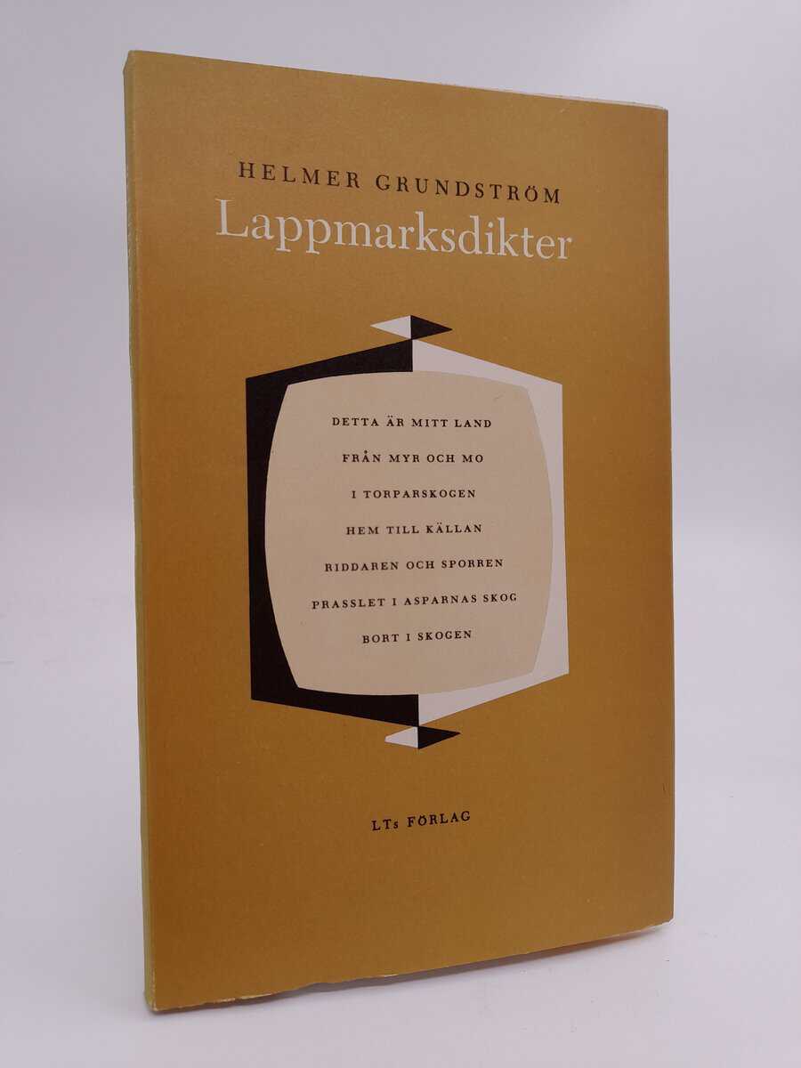 Helmer Grundström : Lappmarksdikter