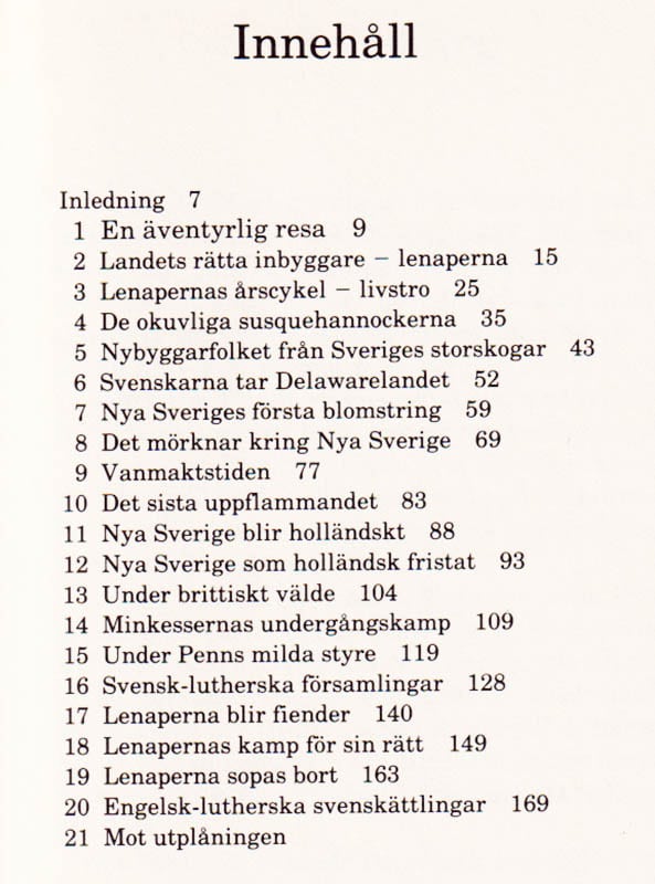 Helmer Linderholm : Nya Sveriges historia. Vårt stora indianäventyr