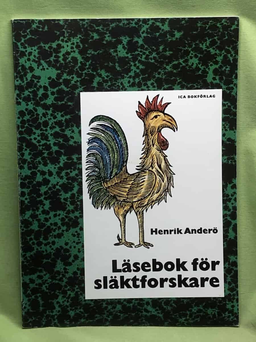 Henrik Anderö : Läsebok för släktforskare