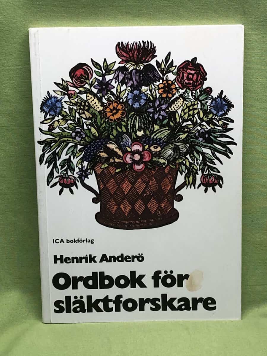 Henrik Anderö : Ordbok för släktforskare