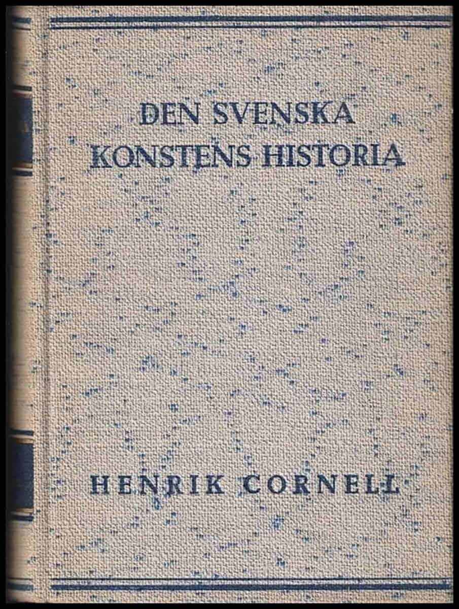 Henrik Cornell : Den svenska konstens historia