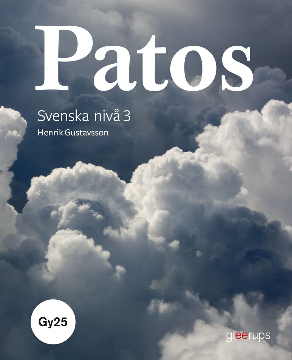 Henrik Gustavsson : Patos svenska 3, bok, Gy25