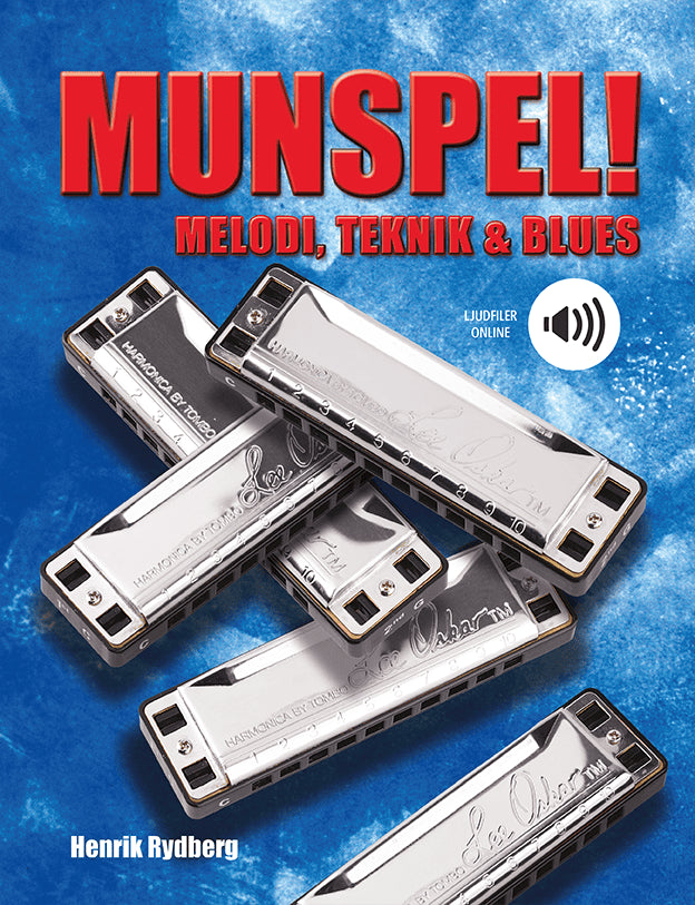 Henrik Rydberg : Munspel! : melodi, teknik & blues (ljudfiler online)