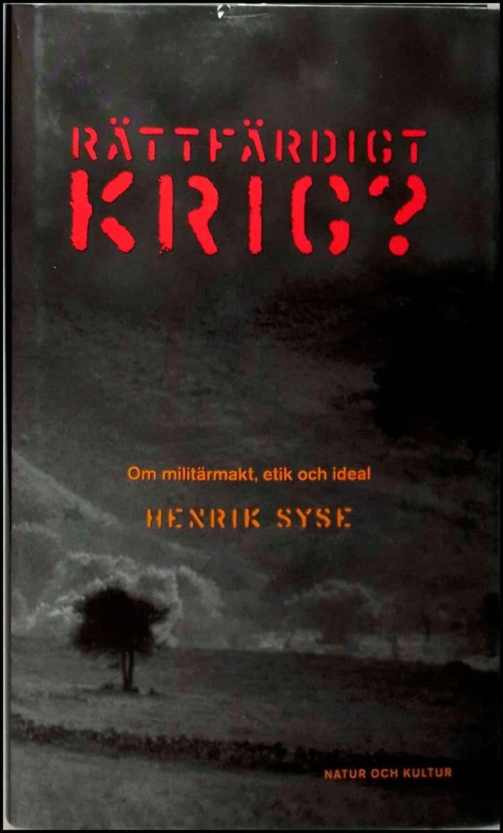 Henrik Syse : Rättfärdigt krig