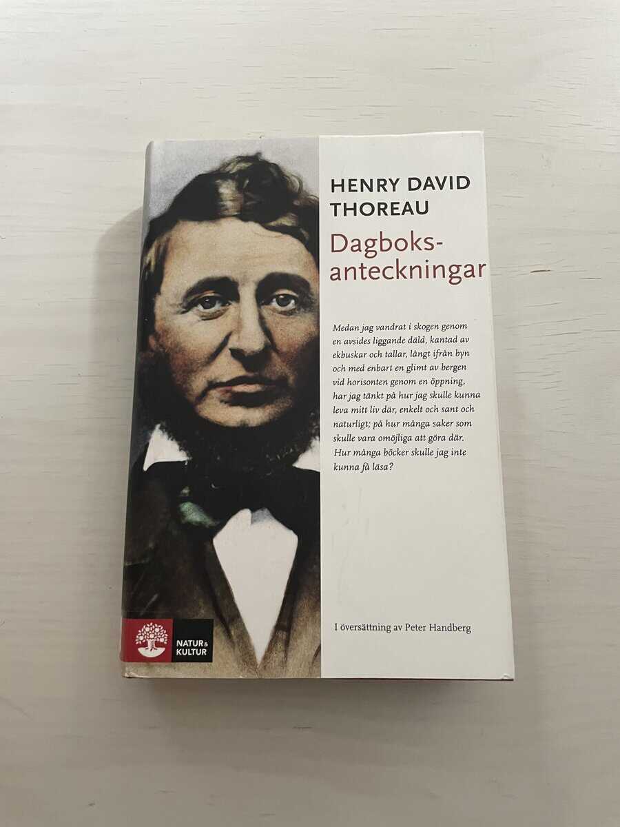 Henry David Thoreau : Dagboksanteckningar