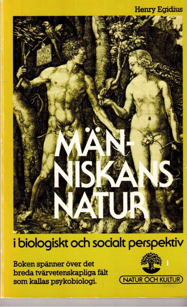 Henry Egidius : Människans natur i biologiskt och socialt perspektiv