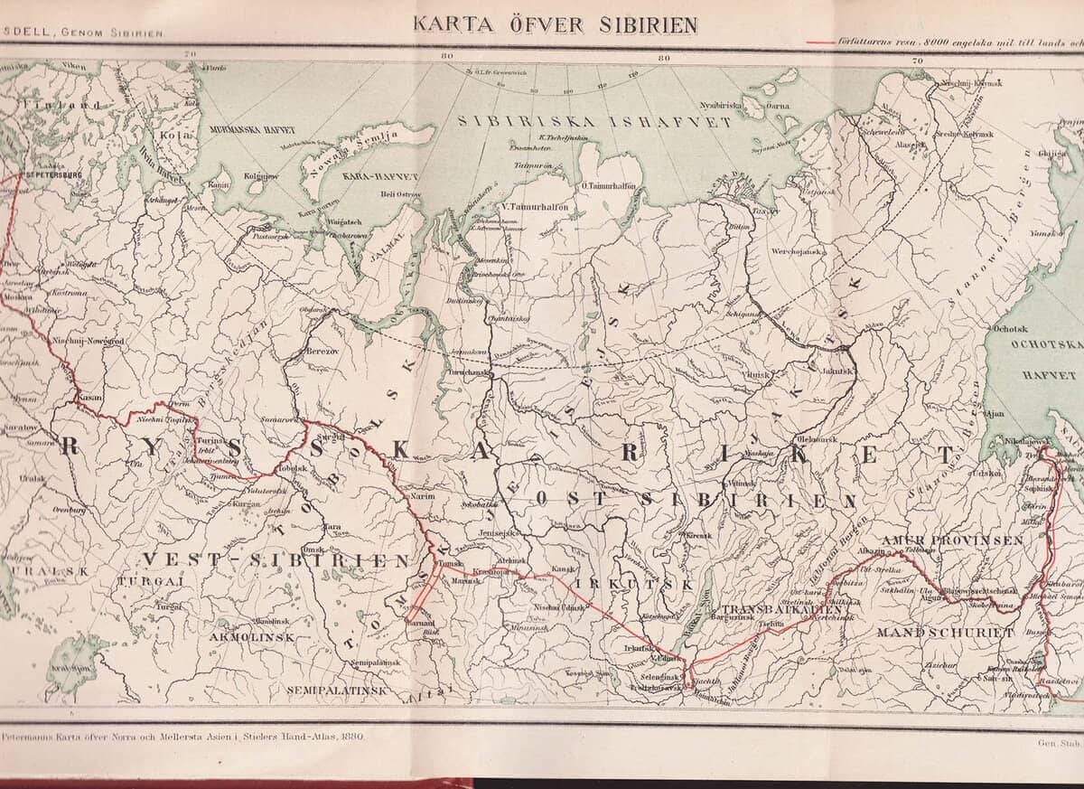 Henry Lansdell : Genom Sibirien