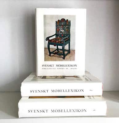 Henschen, Ingegerd (1890-1986) ; Blomberg, Sten : Svenskt Möbellexikon. 1-3 (komplett)