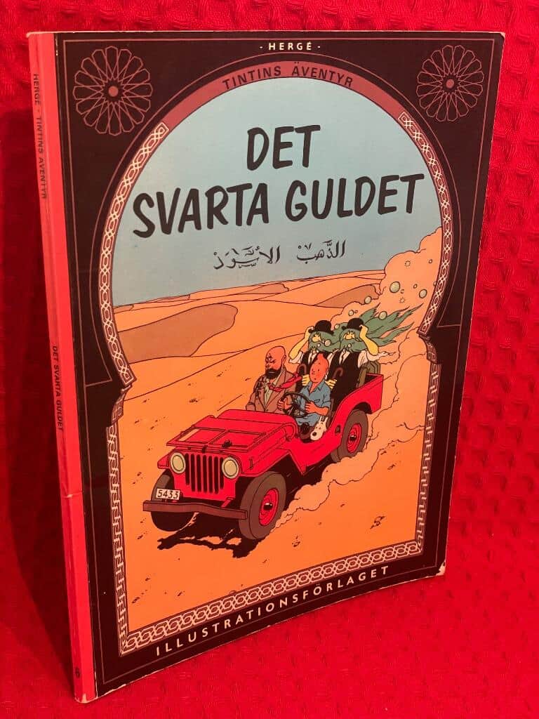 Herge: Tintins äventyr : Det svarta guldet