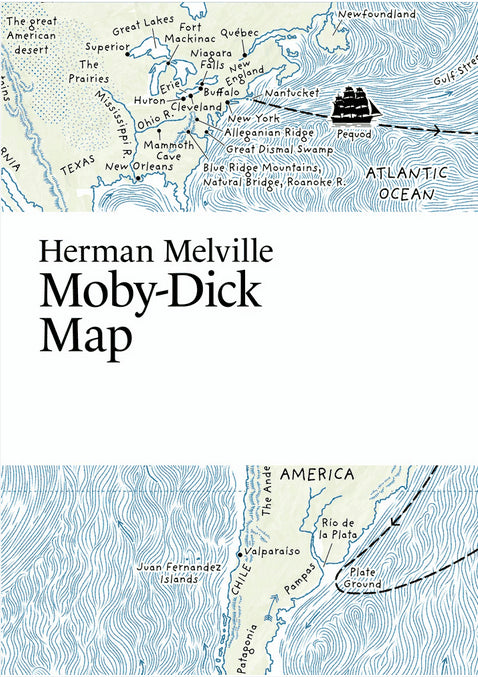 Herman Melville : Moby-Dick Map