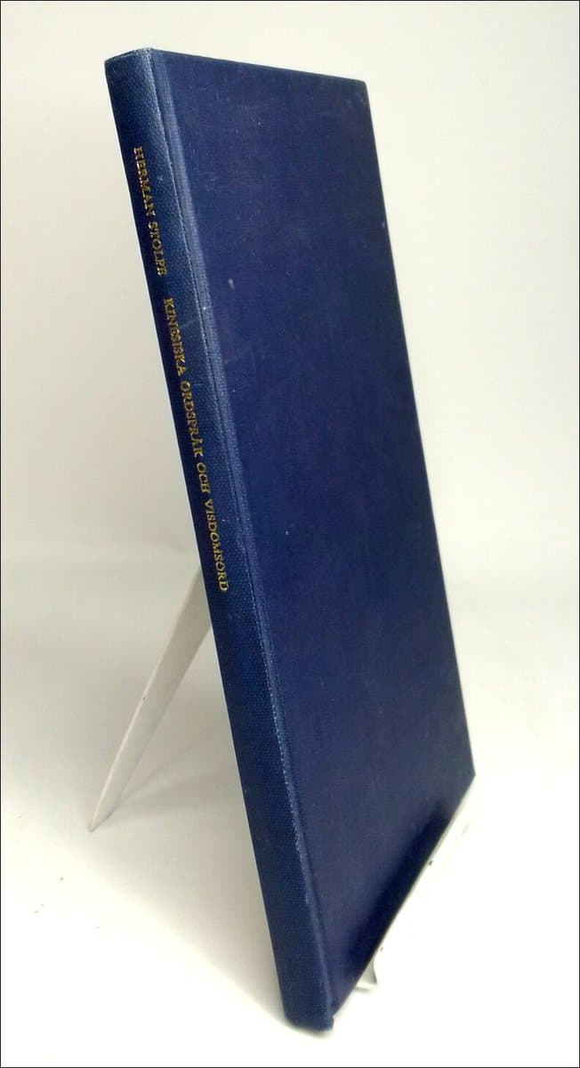 Herman Stolpe : Kinesiska ordspråk och visdomsord