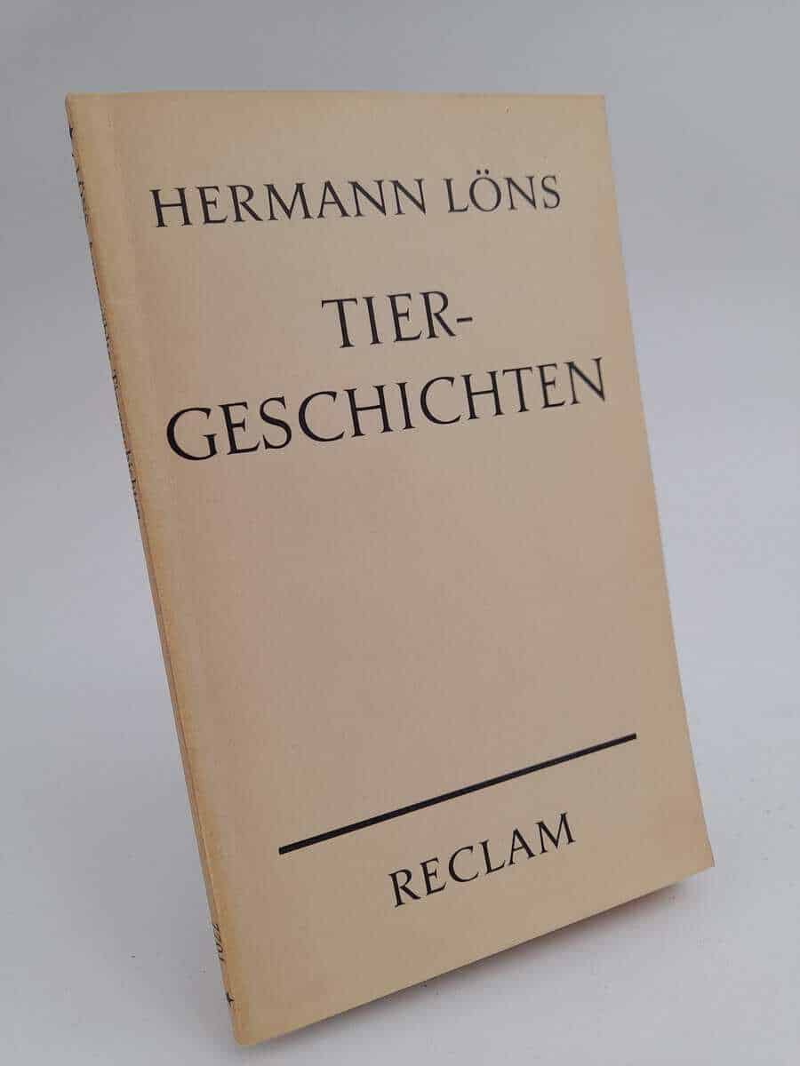 Hermann Löns : Tiergeschichten