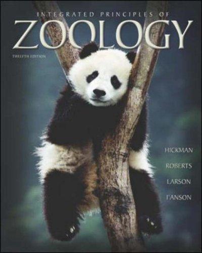 Hickman, Roberts, Larsson ; I'anson : INTEGRATED PRINCIPLES OF ZOOLOGY