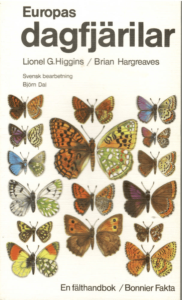 Higgins, Lionel G. och Hargreaves, Brian : Europas dagfjärilar