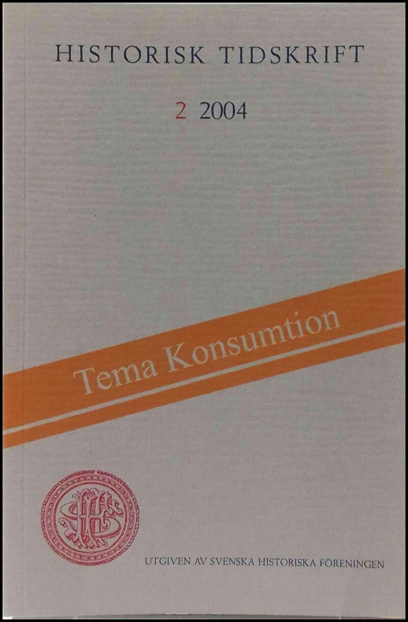 Historisk tidskrift : 2004 / 2