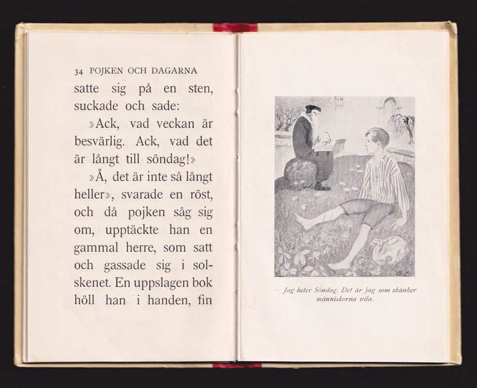 Hjalmar Bergman : Pojken och dagarna