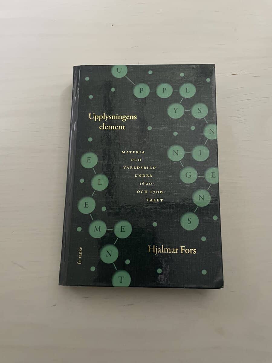 Hjalmar Fors : Upplysningens element