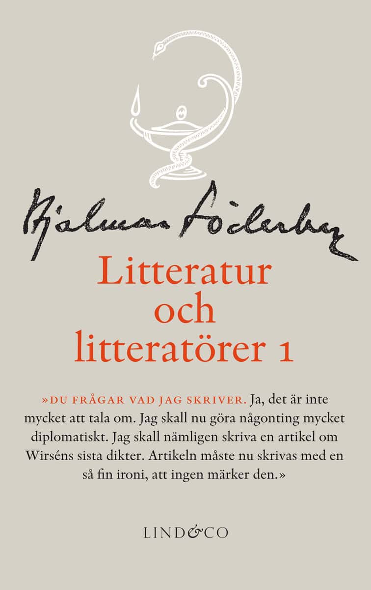 Hjalmar Söderberg : Litteratur och litteratörer 1. Litteraturkritik