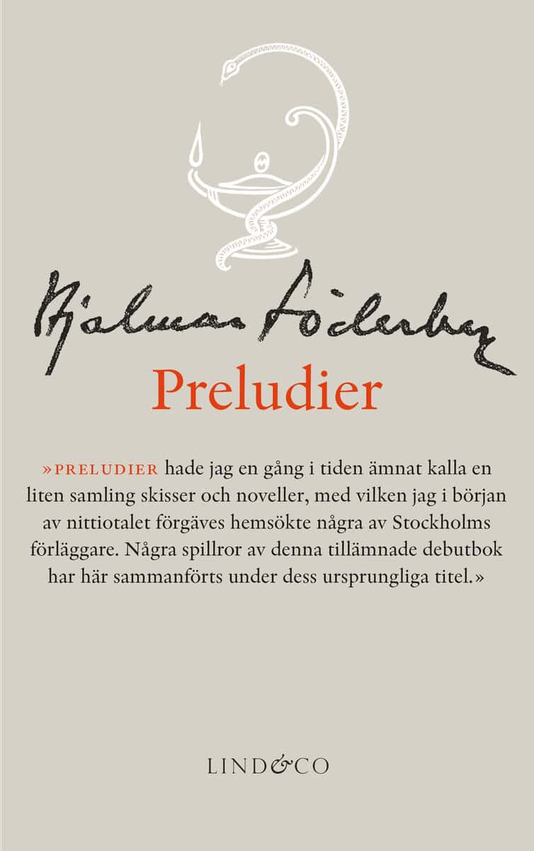 Hjalmar Söderberg : Preludier