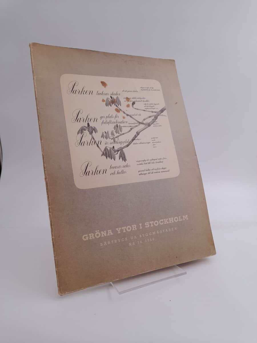 Holger Blom : Gröna ytor i Stockholm