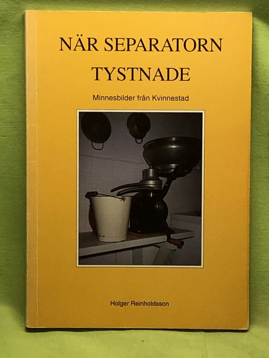 Holger Reinholdsson : När separatorn tystnade