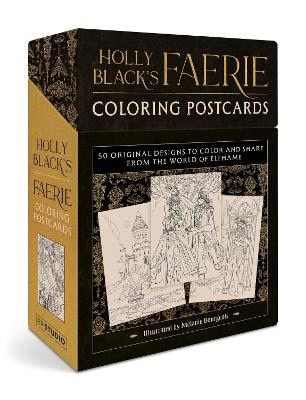 Holly Black : Holly Black's Faerie Coloring Postcards