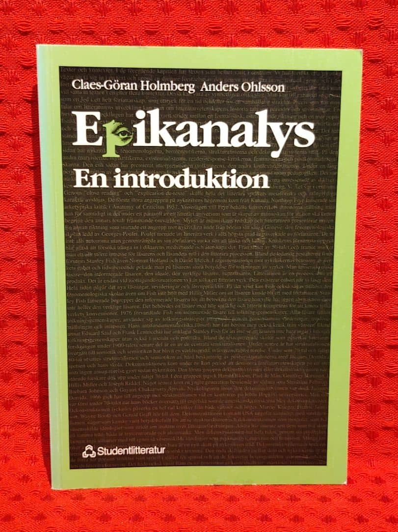 Holmberg, Claes-Göran, 1946-2022 : Epikanalys