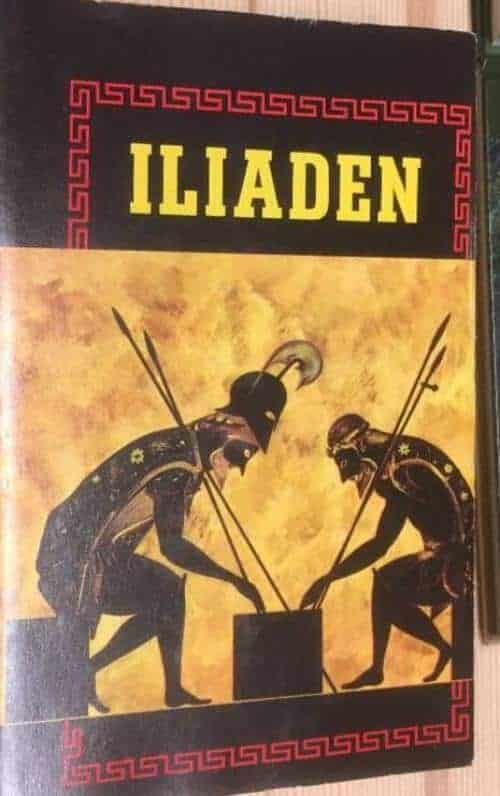 Homeros, 700-talet f. Kr. ; Stolpe, Birger ; Flaxman, John ; Genelli, Bonaventura ; Gelsted, Otto : Iliaden