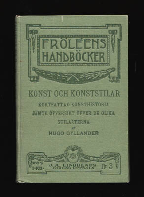 Hugo Gyllander : Konst och konststilar