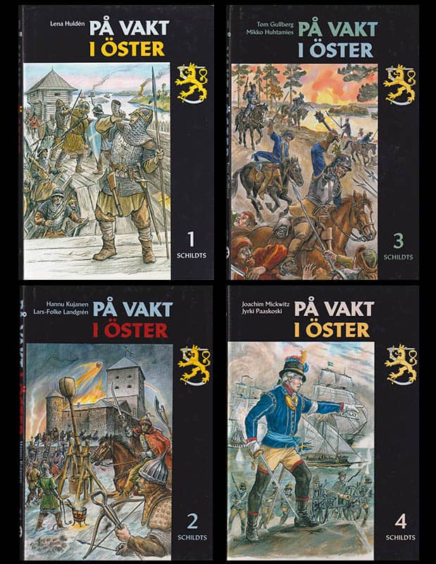 Huldén, Lena ; Kujanen, Hannu ; Gullberg, Tom ; Mickwitz, Joachim ; Paaskoski, Jyrki : På vakt i öster. Del 1-4 (komplett)