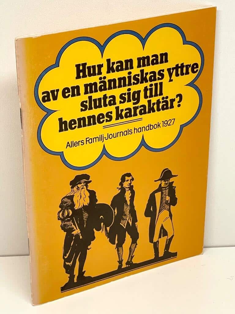 Hur kan man av en människas yttre sluta sig till hennes karaktär?