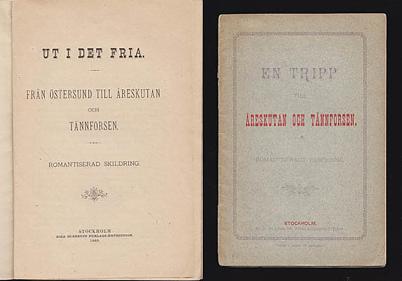 I Mankell : Ut i det fria. Från Östersund till Åreskutan och Tännforsen