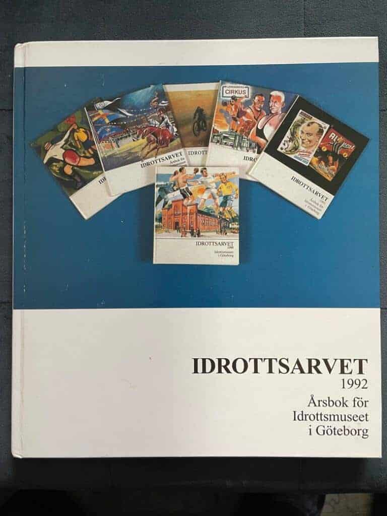 Idrottsarvet 1992. Årsbok för Idrottsmuseet i Göteborg