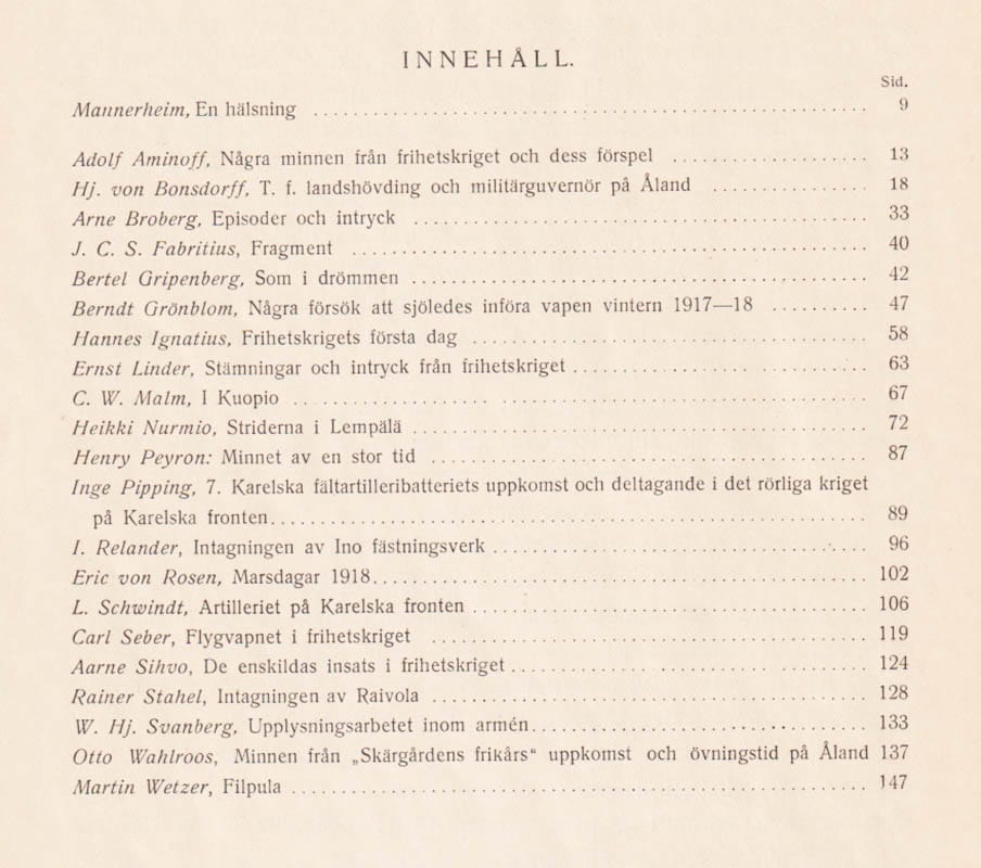 Ignatius, Hannes med flera : När Finlands öde avgjordes