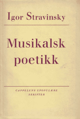 Igor Stravinskij : Musikalsk poetikk