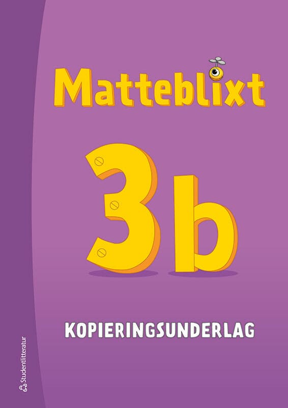 Ilmonen, Helka ; Kalm, Merja ; Luoma, Markus ; Perälä, Pirita ; Tapiainen, Timo : Matteblixt 3b Kopieringsunderlag
