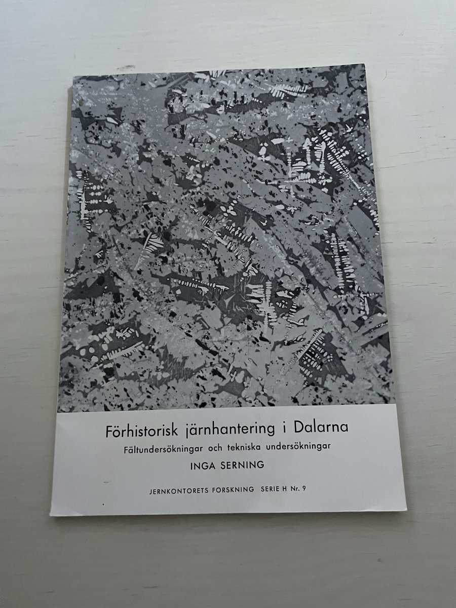 Inga Serning : Förhistorisk järnhantering i Dalarna