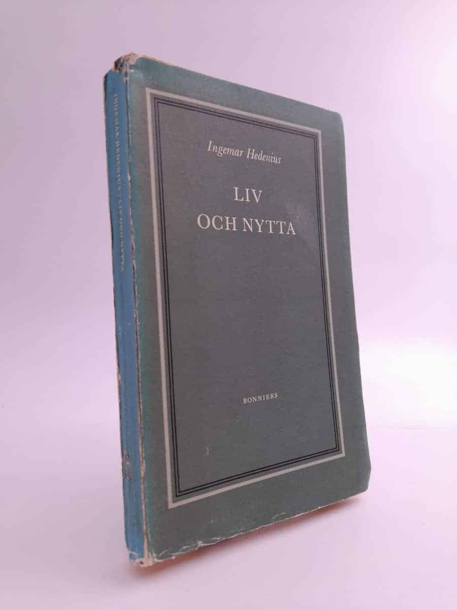 Ingemar Hedenius : Liv och nytta