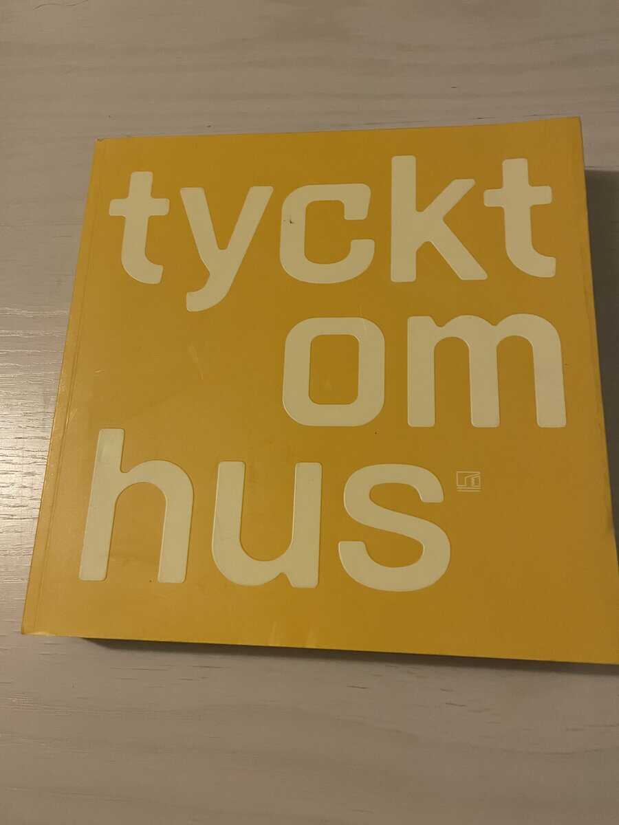Inger Bergström : Tyckt om hus