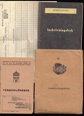 Inskrivningsbok. 1947 års upplaga