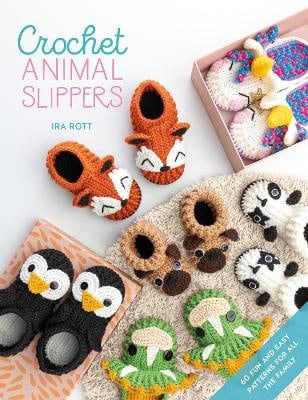 IRA Rott : Crochet animal slippers