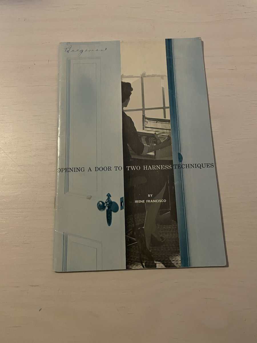 Irene Francisco : Opening a Door to Two Harness Techniques