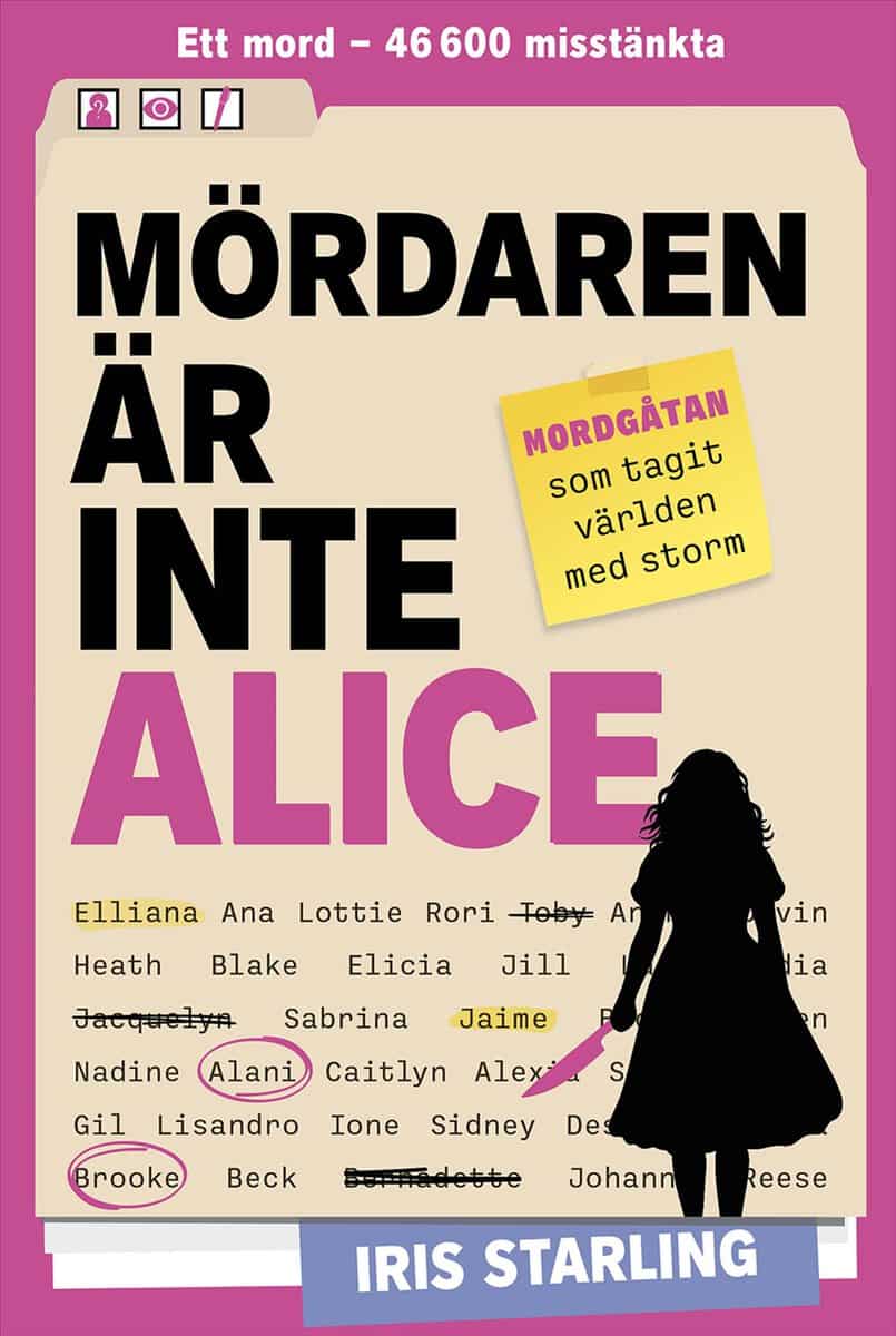 Iris Starling : Mördaren är inte Alice